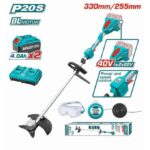 Total  Cordless string  trimmer and brush  cutter 40V(20V+20V) - Image 3