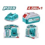 Total  P20S Lithium-Ion  battery and charger  kit 20V - Image 3