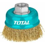 Total Wire cup brush 100mm, 4"