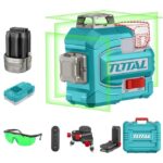 Total Cordless 3D laser  level Working range: 0~35 m