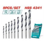 Total 9PCS HSS twist drill  bits set - Image 3