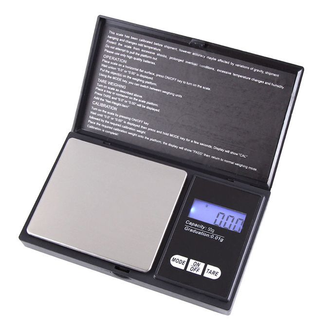 1 (23) Scale 50g X 0.01g Jewelry Gold Gram Pocket Size Grain - Image 1