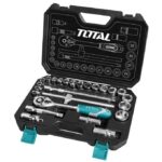 Total 25 Pcs 1/2" socket  set