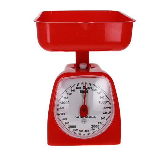 1 (30) Plastic Mechanical Spring Scales 5kg - Image 1