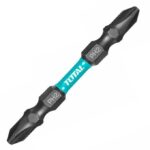 Total  Impact screwdriver  bits  PH2+PH2  65mm