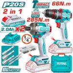 Total Cordless 2 pcs  combo kit 20V - Image 3