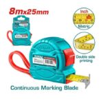 Total Steel measuring tape Length & width:8mx25mm - Image 3