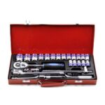 24Pcs Ratchet Socket Spanner Set