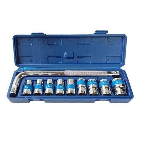 1 (9) Mlg Tools Box Spanner Socket Wrench Set - Image 1