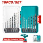 Total  16 Pcs metal,  multifunction drill,  and wood drill bits  set - Image 3