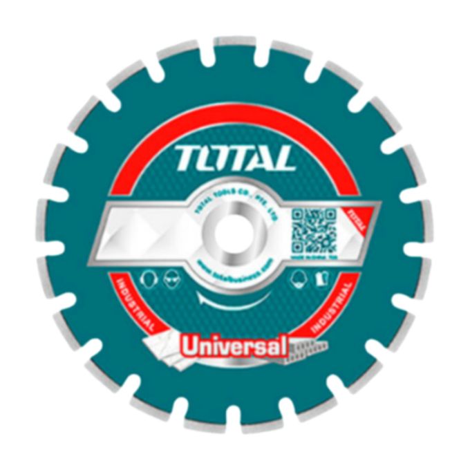 2 (7) Total Diamond disc for asphalt and concrete cutting 355mm(14")X25.4mm - Image 1