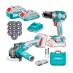 Total Cordless 2 pcs combo kit 66Nm 20V