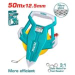 Total  Fibreglass measuring  tape Length & width:50mx12.5mm - Image 3