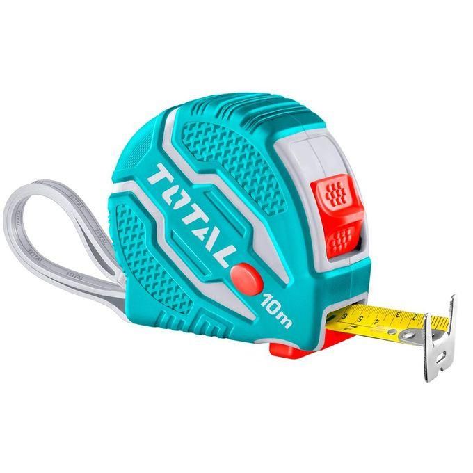 4 Total Steel measuring tape Length & width:10mx25mm - Image 1