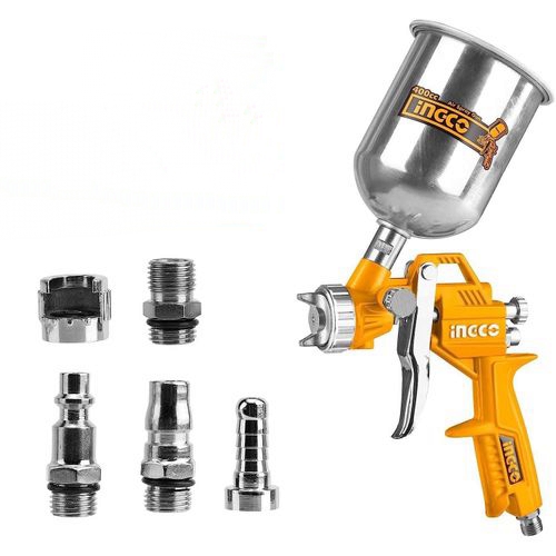 5 Ingco Air spray gun 400cc - Image 1