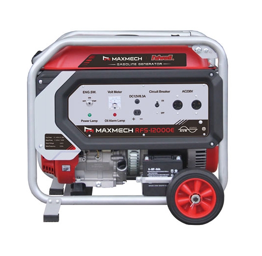 9342866 Maxmech Electric Start Petrol Generator 10.4 KVA/8.3 KW - Image 1