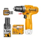 Ingco Cordless drill 20Nm 12V - Image 2