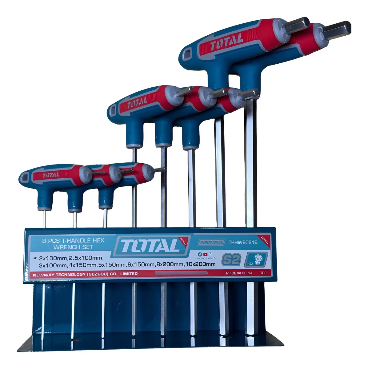D_NQ_NP_2X_634953-MLA85581058490_062025-F Total 8 Pcs T-handle hex wrench set - Image 1