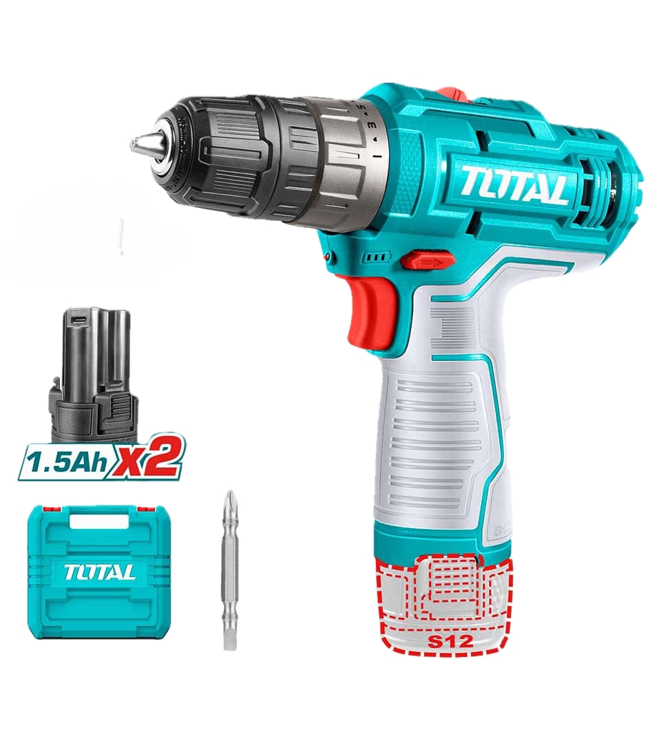 TDLI12202 Total Cordless drill 12V 20Nm - Image 1