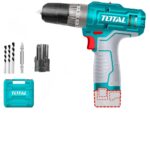 Total Cordless impact drill 12V 20Nm