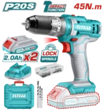 Total Lithium-Ion impact drill 45Nm 20V - Image 3