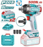 Total Cordless impact wrench 500Nm 20V - Image 4