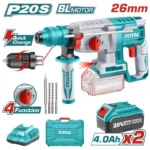 Total Lithium-Ion rotary hammer 26mm 20v - Image 4