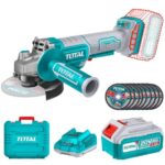 Total Cordless angle grinder 20v
