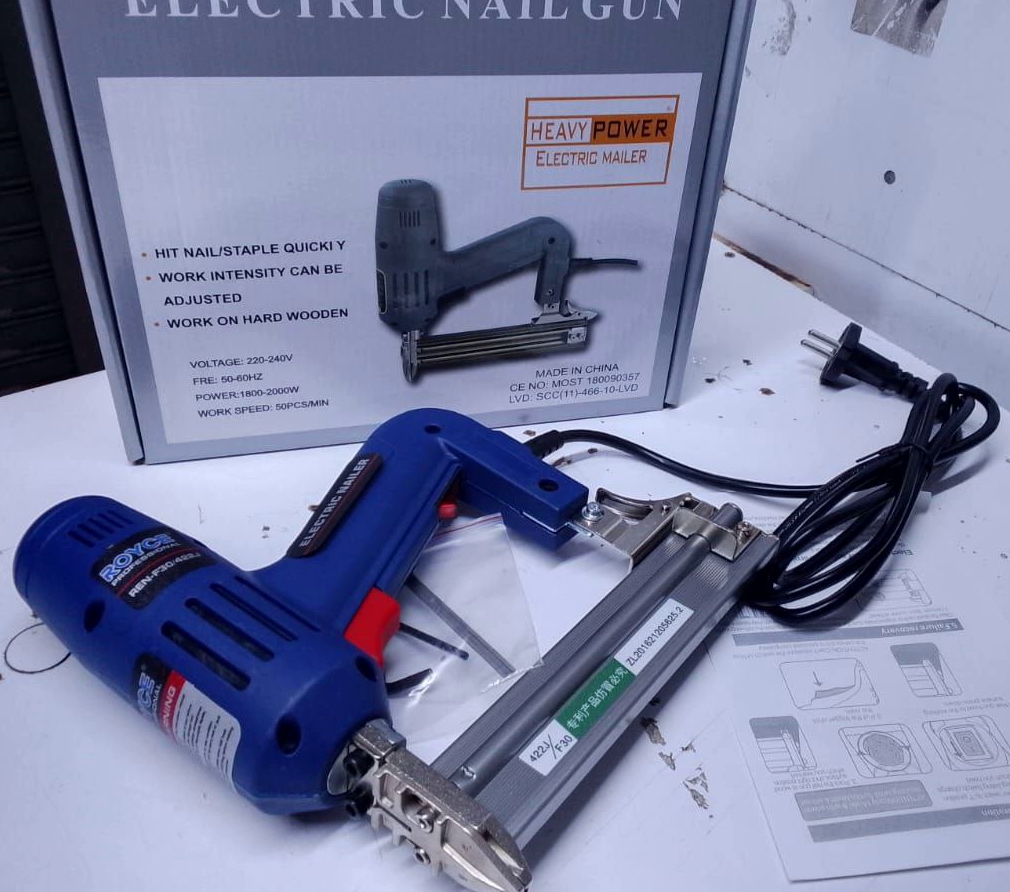 b3a84d39-d485-4b9f-b8db-58ad235f028a Royce Electric nail gun 2000 watts - Image 1