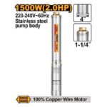 Ingco 4" Deep well pump 1500W(2.0HP) - Image 3