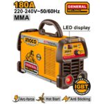 Ingco Inverter MMA welding machine 180A - Image 3