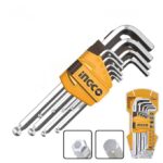 Ingco Ball point hex key 9pcs