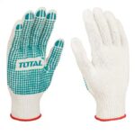 Total Knitted & PVC dots  gloves  Size: 10 (XL) (12pairs) - Image 3