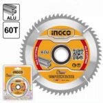Ingco TCT saw blade for aluminum 210mm(8-1/4"") 60T - Image 3