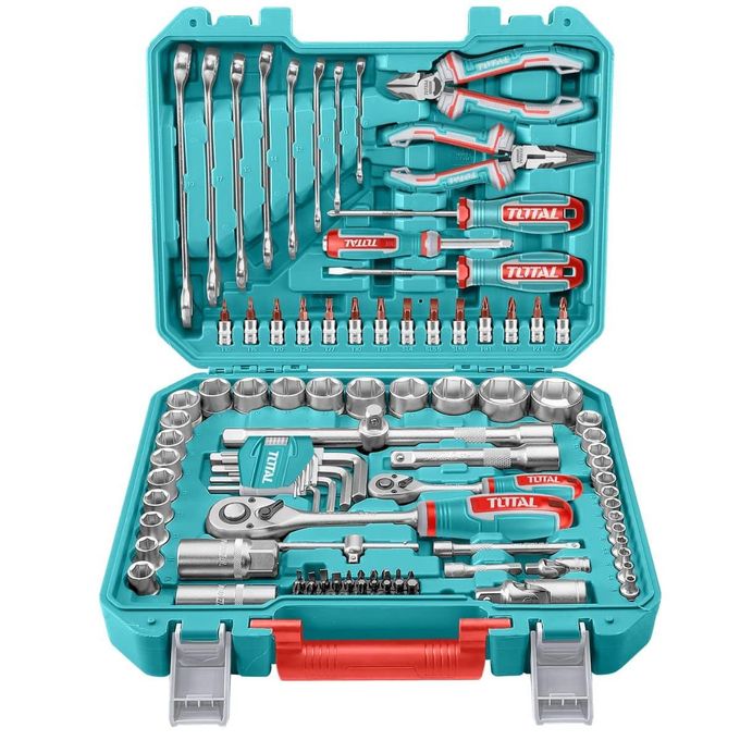 1 Total 100 Pcs tools set - Image 1