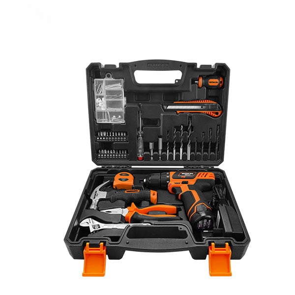 109PCS-12V-CORDLESS-DRILL-AND-HOME-TOOL-KIT (2) Wokin 109Pcs 12V Cordless Drill And Home Tool Kit - Image 1
