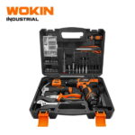 Wokin  109Pcs 12V Cordless Drill And Home Tool Kit - Image 3