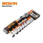 Wokin  12 Pcs 3/8" Ratchet Handle With Sockets Set - Image 3