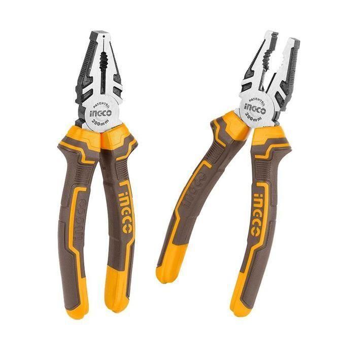 2 (5) Ingco Combination pliers Size:8""/200mm - Image 1