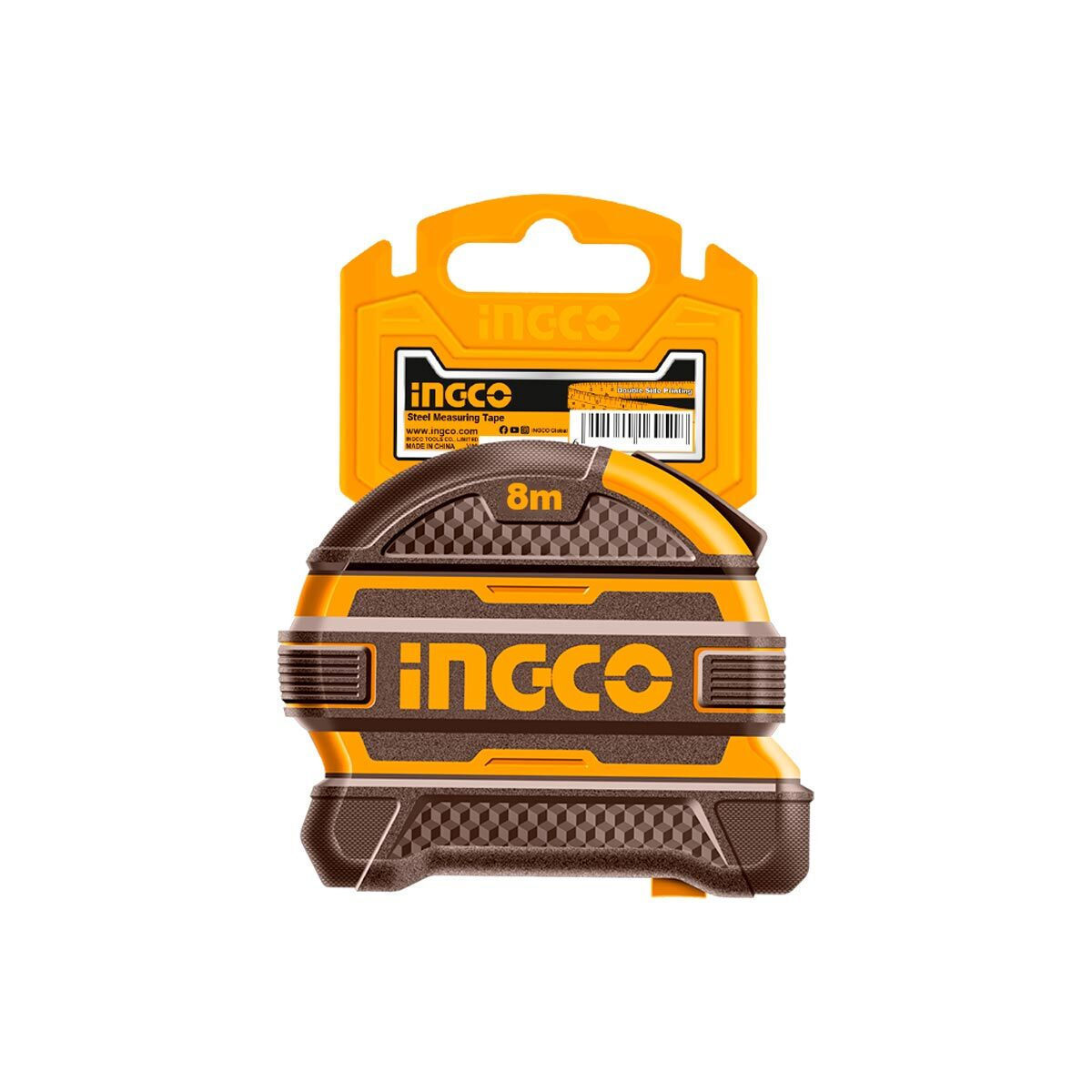 20250626161604_26122499 Ingco Steel measuring tape Length & width:8mx25mm - Image 1