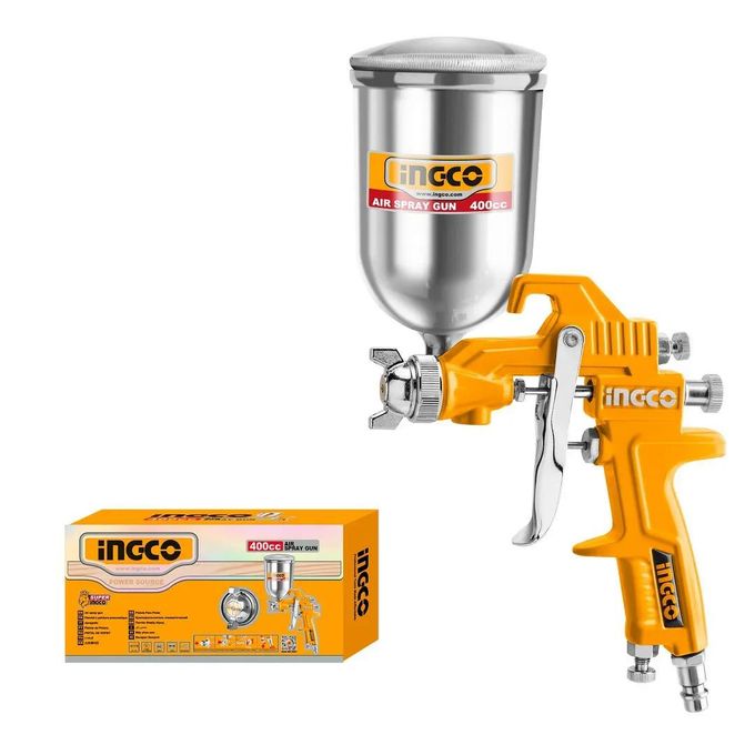 3 (1) Ingco Air spray gun capacity:400cc - Image 1