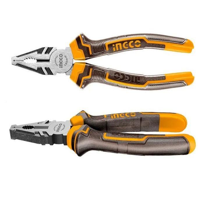 3 (16) Ingco Combination pliers Size:6""/160mm - Image 1