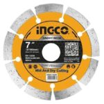 Ingco Diamond disc set 180(7"")X22.2mm - Image 3