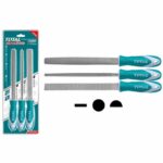 Total 3 Pcs wood file set Size:200mm - Image 3
