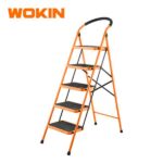 Wokin  Steel Ladder, 150Kg/5Steps - Image 3