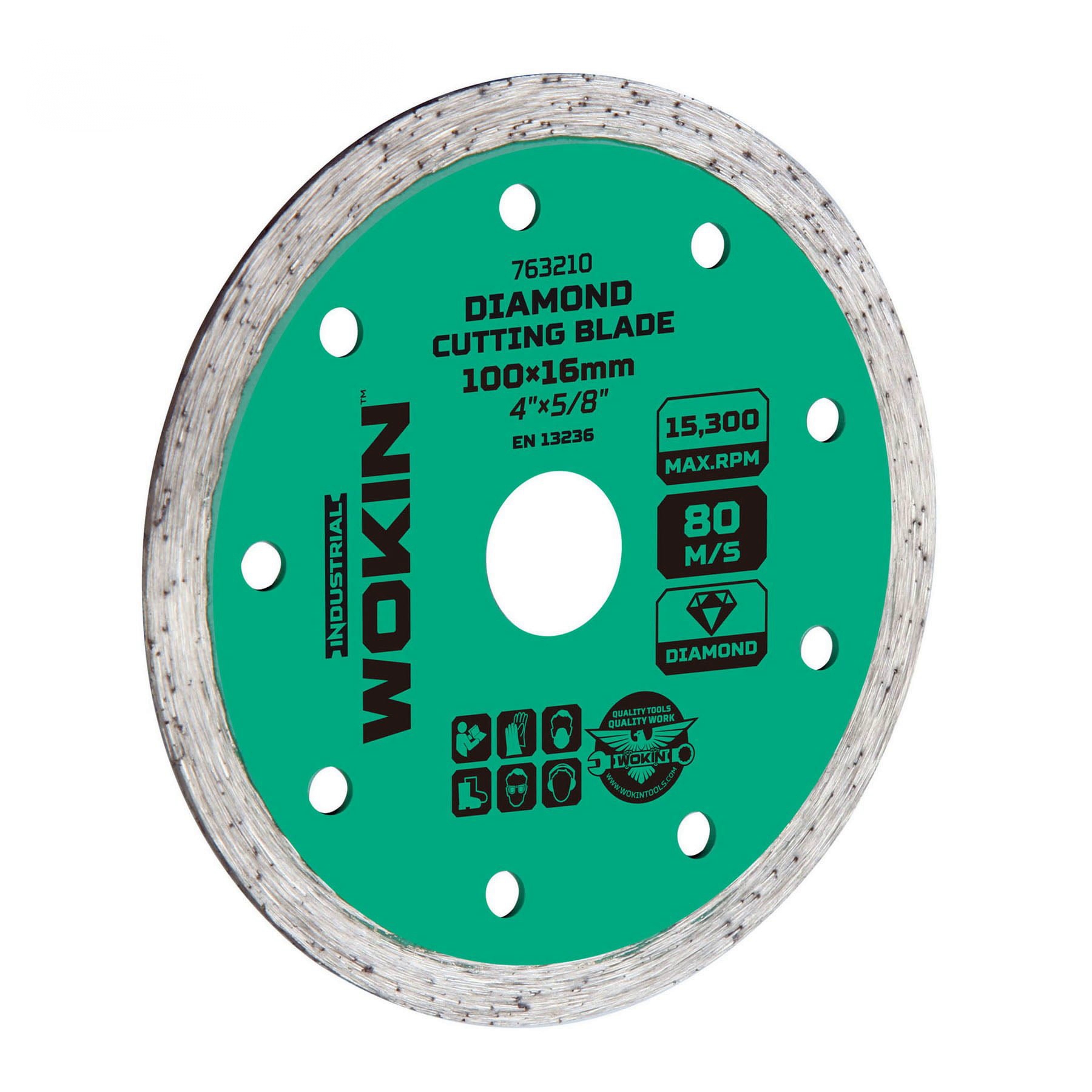 763210-1 Wokin Wet Diamond Disc, 230 x 22mm - Image 1