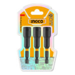 Ingco 3 Pcs impact magnetic nut set 8mm - Image 3