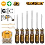 Ingco 6 Pcs go-through screwdriver set - Image 3