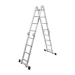 Wokin  Foldable Aluminium Ladder 4X3 (Max Height 3.5M) - Image 3