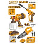 Ingco Cordless 3 pcs combo kit 20V - Image 3